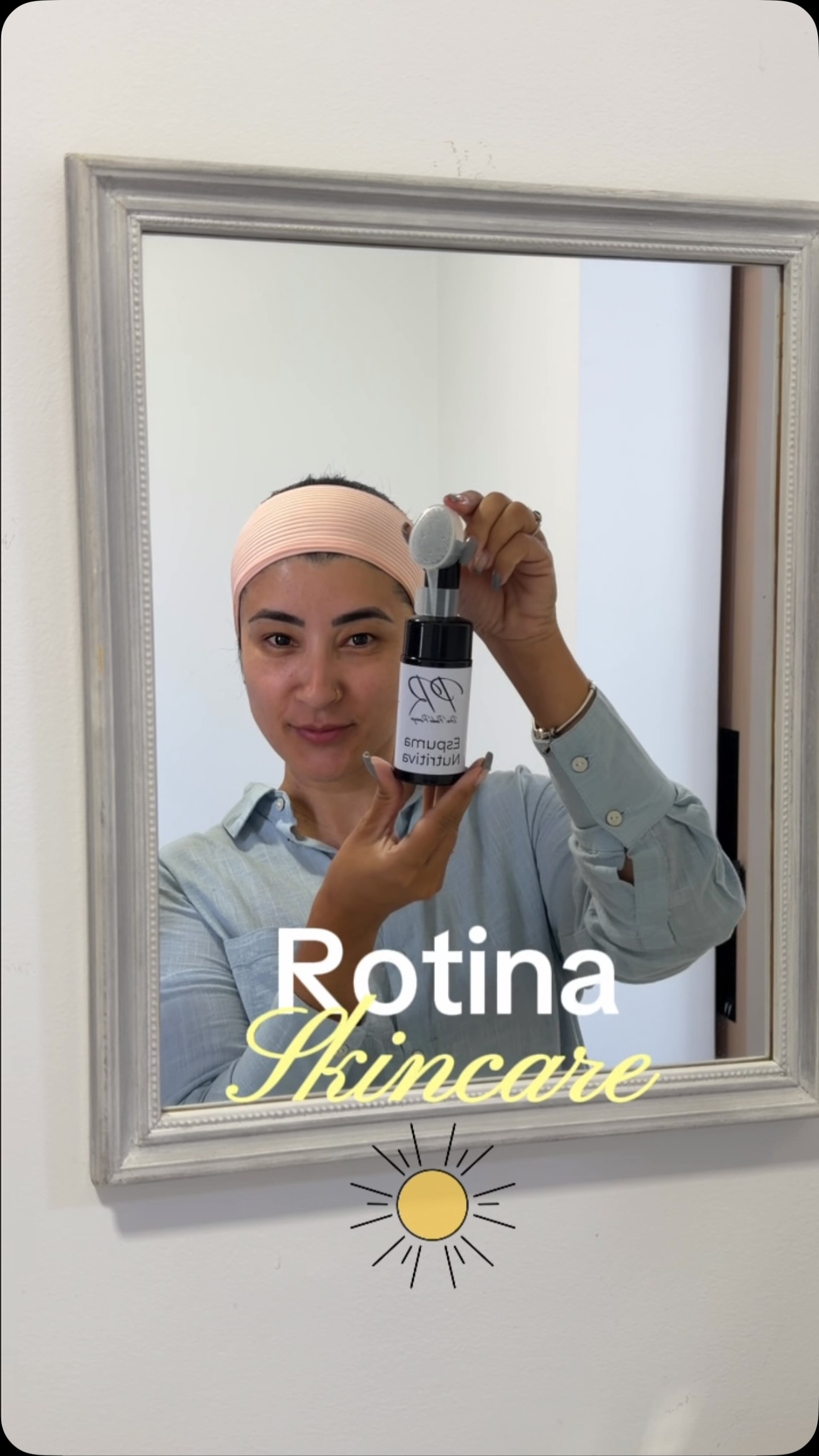 Rotina skincare com Espuma Nutritiva